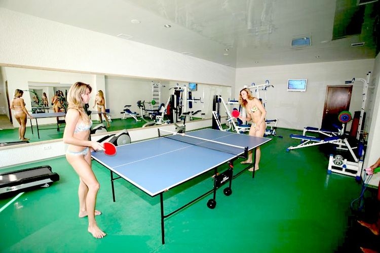 Спортзал в отеле Сказка